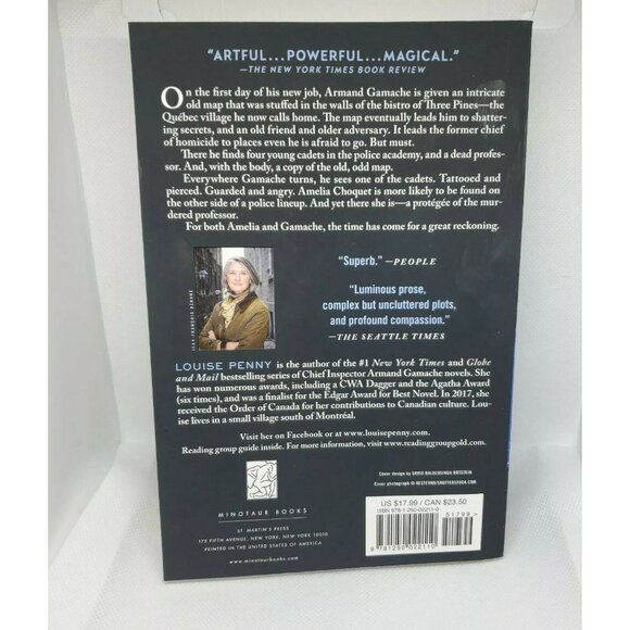 Louise Penny A Great Reckoning Novel Paper Back Book Clean Mint Condition - Picture 3 of 8